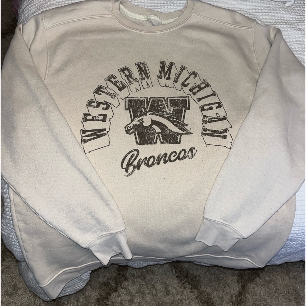Vintage Style Western Michigan University Crewneck